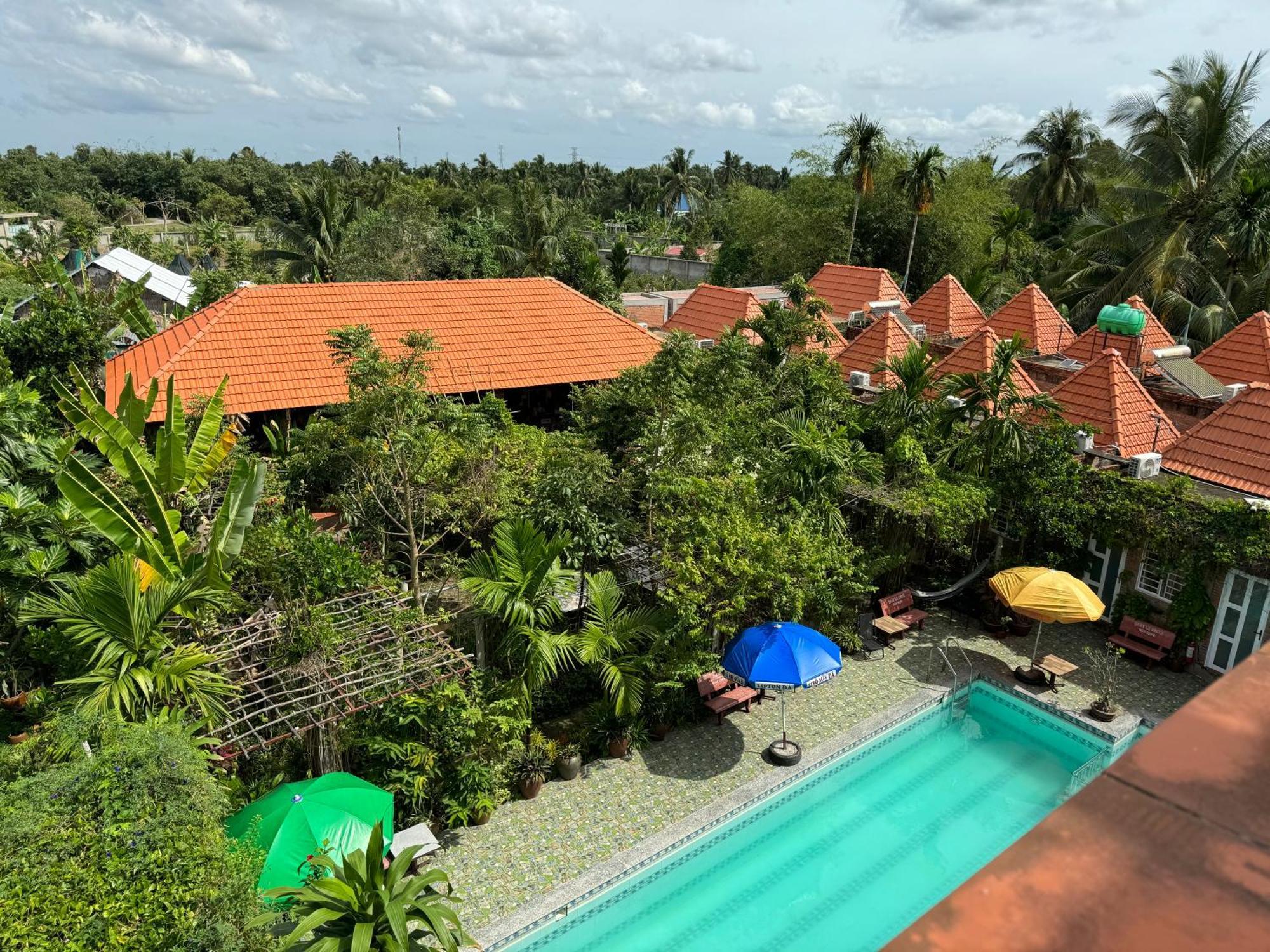 Bau Bi Mini Farmstay Mekong - Tien Giang مي ثو المظهر الخارجي الصورة